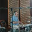 Jim on drums